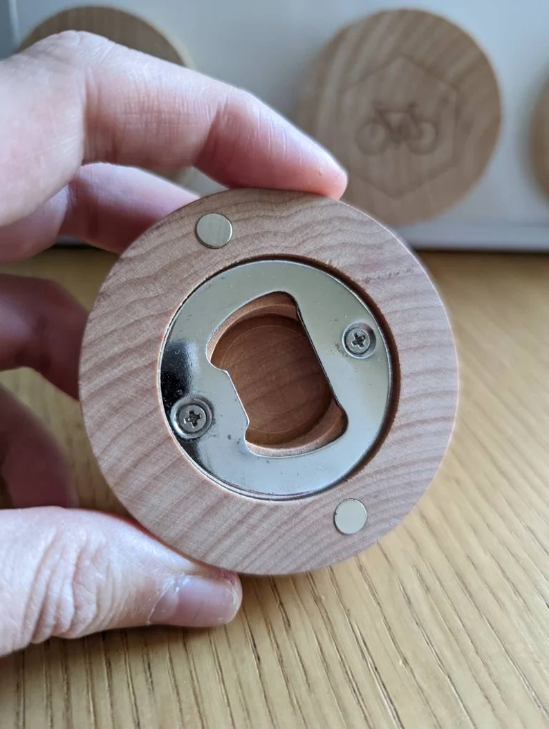 Road Bike Bottle Opener and Fridge Magnet - Image 3